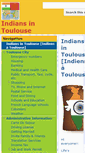 Mobile Screenshot of indiansintoulouse.com