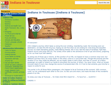Tablet Screenshot of indiansintoulouse.com